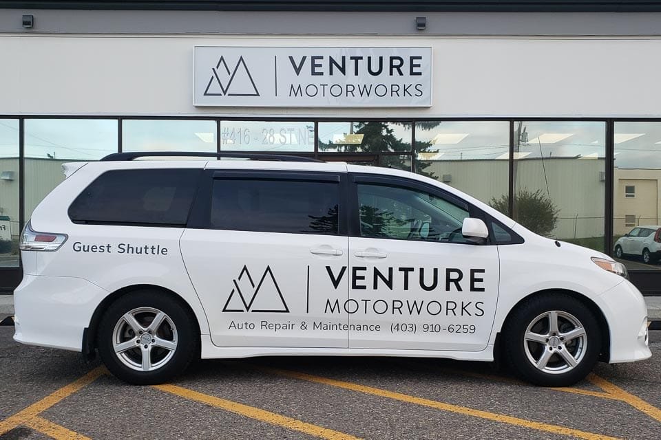 Venture Motorworks Shuttle Van Calgary